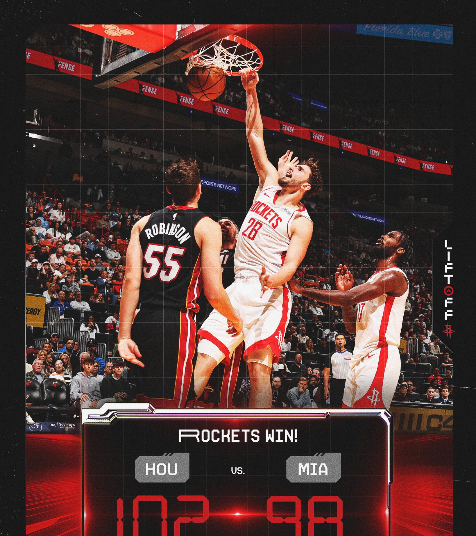 关于热火主场豪取十二连胜,打败魔术的信息 关于热火主场豪取十二连胜,打败魔术的信息