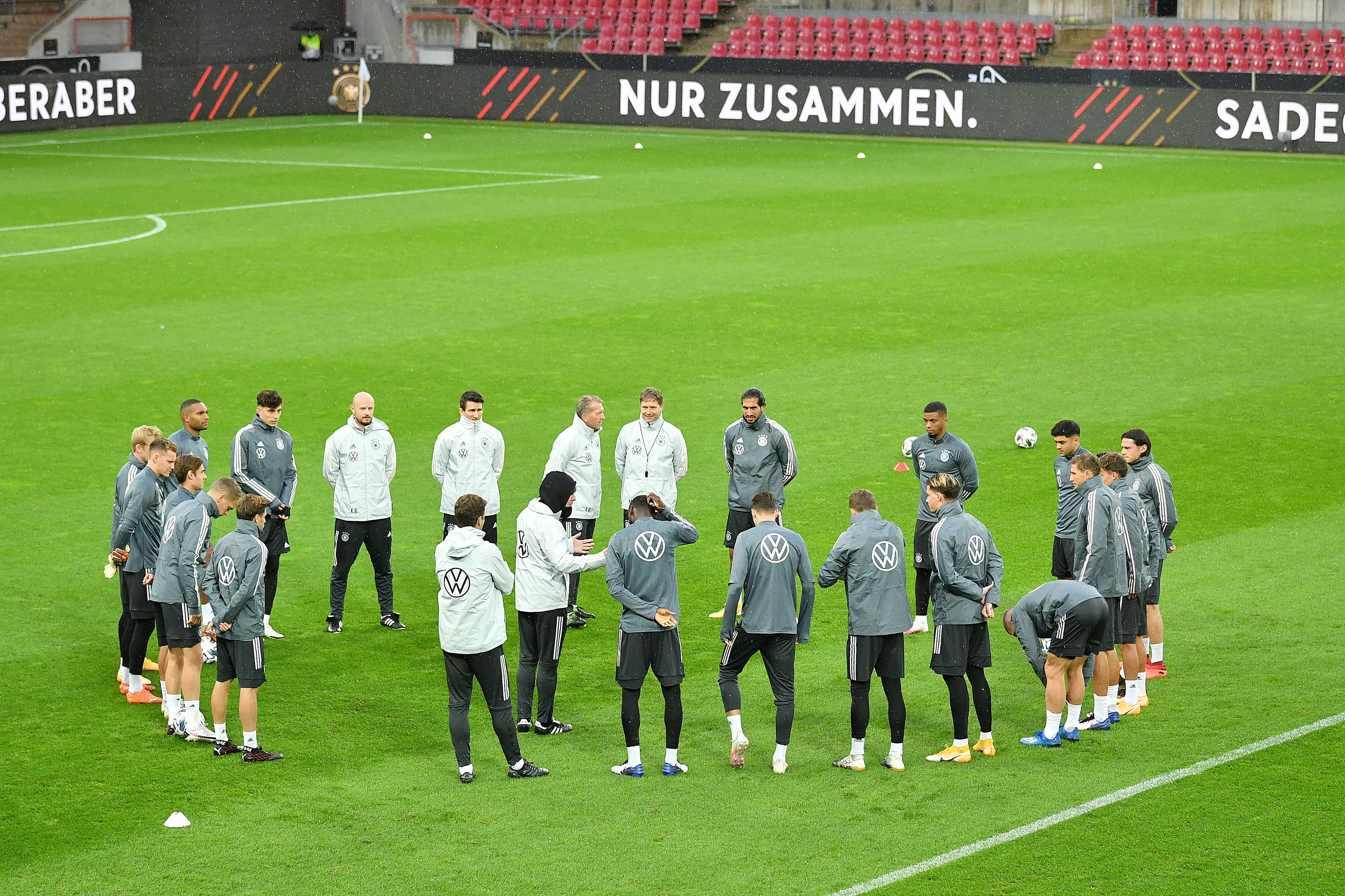 德国备战面对摩尔多瓦的必胜之战